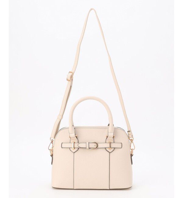 ANY SIS「【2WAY】ベルトアクセントブガッティ バッグ」|ハンドバッグ|