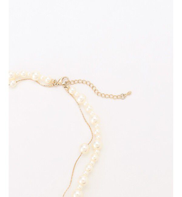 ANY SIS「ロンデルパール調ステーション ネックレス」|ネックレス|