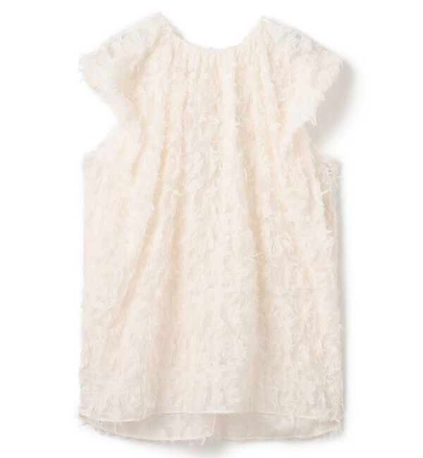 BEIGE,「FRANCETTE / ジャガードトップス」|シャツ・ブラウス|Ecru