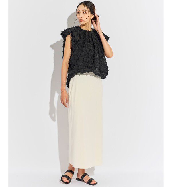 BEIGE,「FRANCETTE / ジャガードトップス」|シャツ・ブラウス|