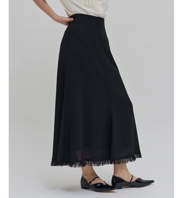 BEIGE,「【洗える】CANNET / フレアスカート」|スカート|Black