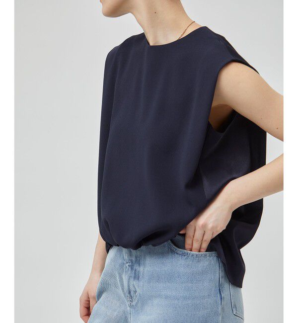 BEIGE,「【洗える】CINDY / ノースリーブブラウス」|シャツ・ブラウス|