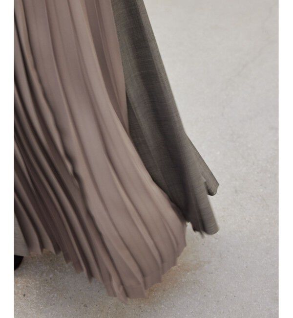 BEIGE,「MOYE / プリーツスカート」|スカート|