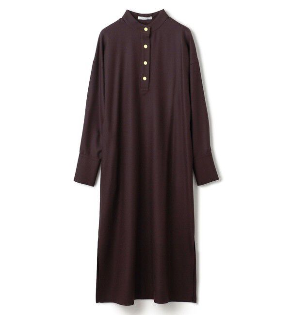 BEIGE,「TERNES / ドルマンスリーブウールワンピース」|ワンピース|