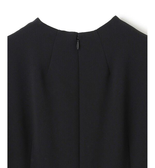 BEIGE,「【洗える】KALMIA / クルーネックIラインロングドレス」|ワンピース|