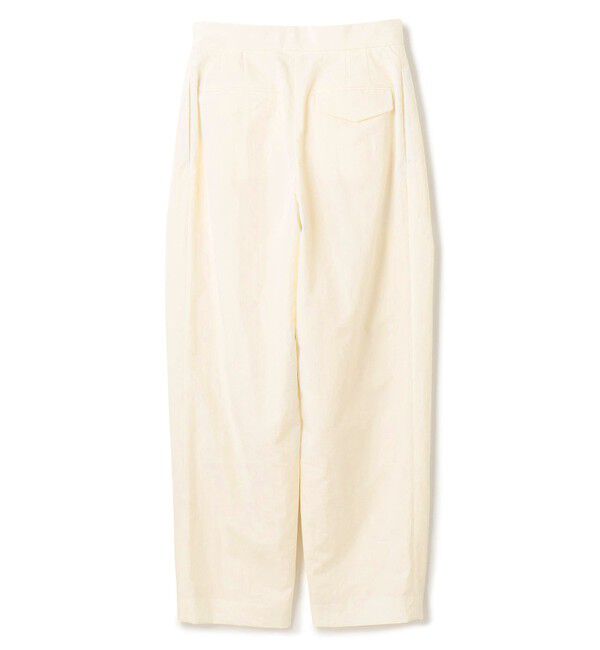 BEIGE,「【洗える】CROCUS / カービーシルエットタックパンツ」|その他|
