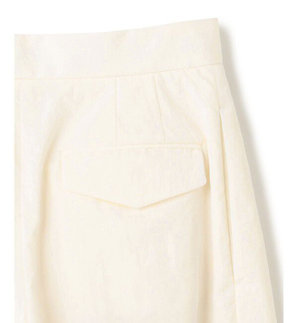 BEIGE,「【洗える】CROCUS / カービーシルエットタックパンツ」|その他|