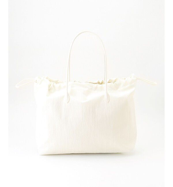 BEIGE,「【一部店舗限定】MARY AL TERNA / WRING ナイロンビックトートバック」|トートバッグ|White