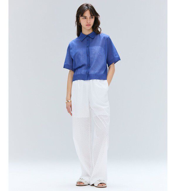 BEIGE,「【洗える】PICCOLO / パンチングドットイージーワイドパンツ」|その他|