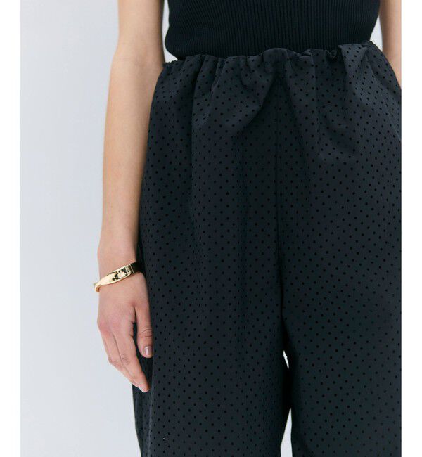 BEIGE,「【洗える】PICCOLO / パンチングドットイージーワイドパンツ」|その他|