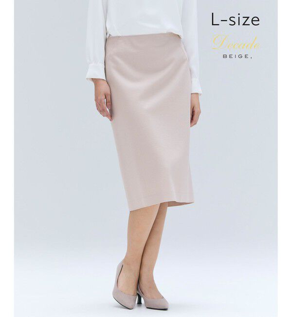 BEIGE,「【Lsize・セットアップ対応】CORBY / ウールタイトスカート」|スカート|Nude