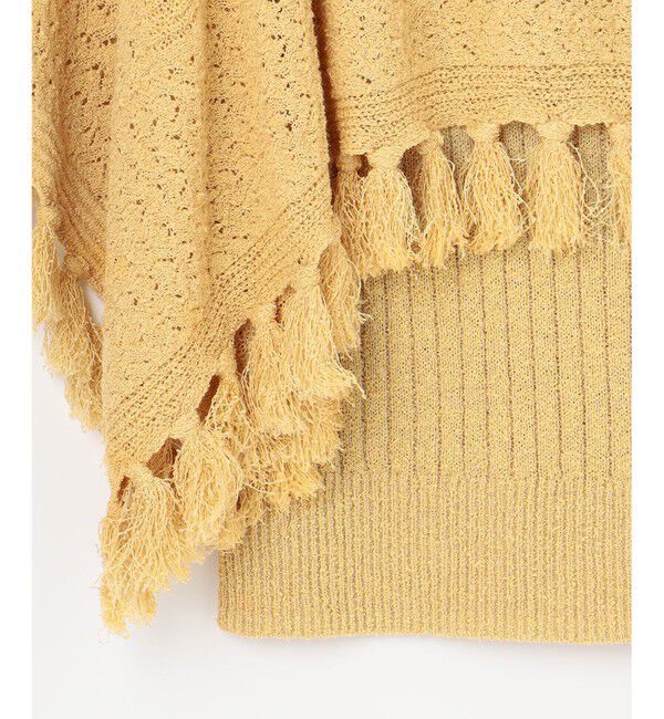  「ポンチョsetニットトップ」|ニット・セーター|