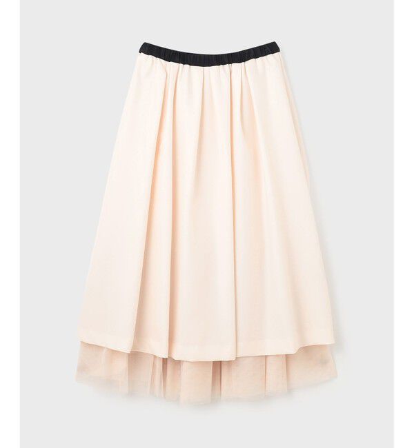 GRACE CONTINENTAL「ツイル2WAY スカート」|フレア|