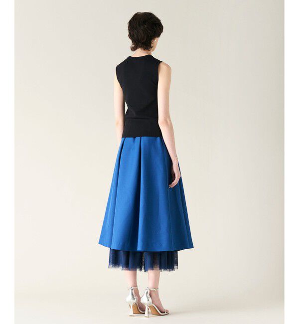 GRACE CONTINENTAL「ツイル2WAY スカート」|フレア|