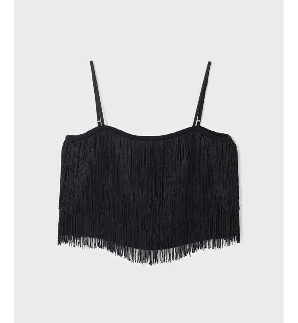 GRACE CONTINENTAL「フリンジトップ」|キャミソール|