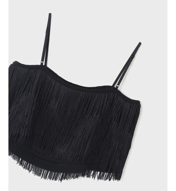 GRACE CONTINENTAL「フリンジトップ」|キャミソール|