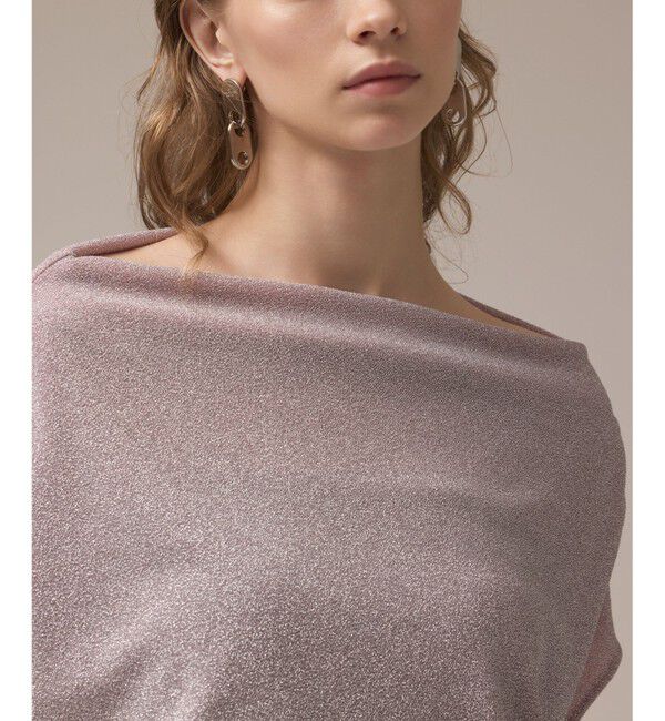 Diagram「ラメドレープカットトップ」|Tシャツ・カットソー|