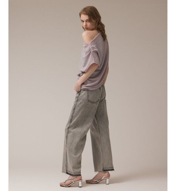 Diagram「ラメドレープカットトップ」|Tシャツ・カットソー|