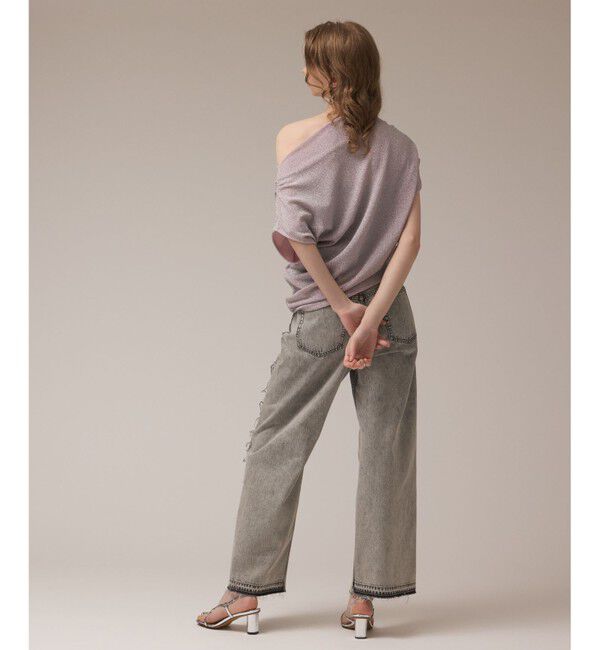 Diagram「ラメドレープカットトップ」|Tシャツ・カットソー|