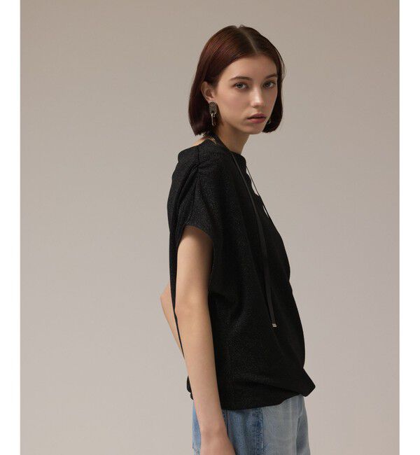 Diagram「ラメドレープカットトップ」|Tシャツ・カットソー|