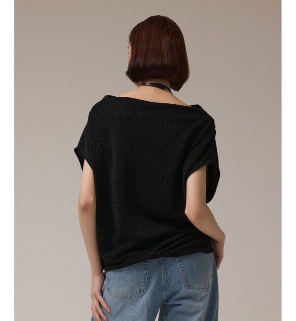 Diagram「ラメドレープカットトップ」|Tシャツ・カットソー|