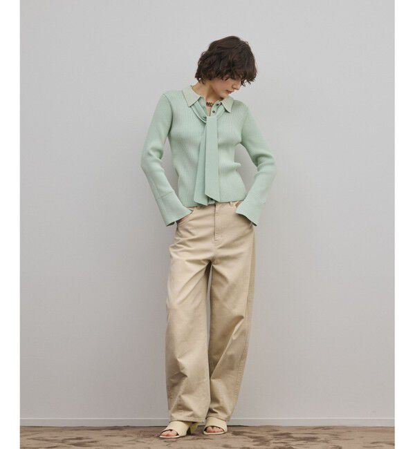 Diagram「リブシャツニットトップ」|ニット・セーター|