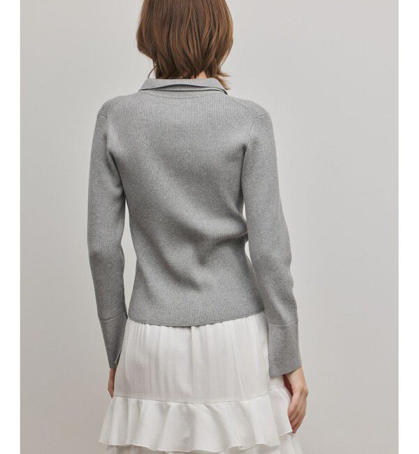 Diagram「リブシャツニットトップ」|ニット・セーター|