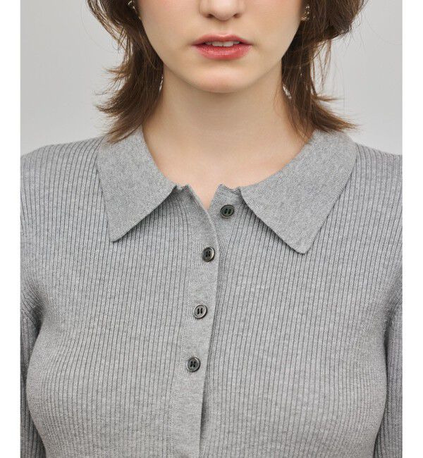 Diagram「リブシャツニットトップ」|ニット・セーター|