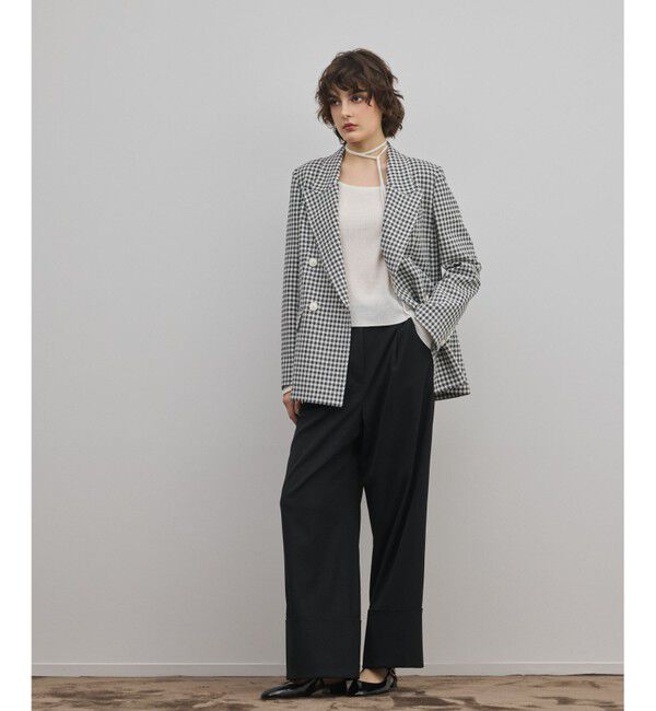 Diagram「ギンガムダブルジャケット」|テーラードジャケット|
