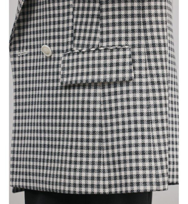 Diagram「ギンガムダブルジャケット」|テーラードジャケット|