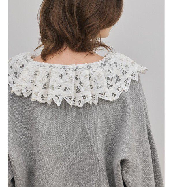 Diagram「レースカラーニットトップ」|ニット・セーター|