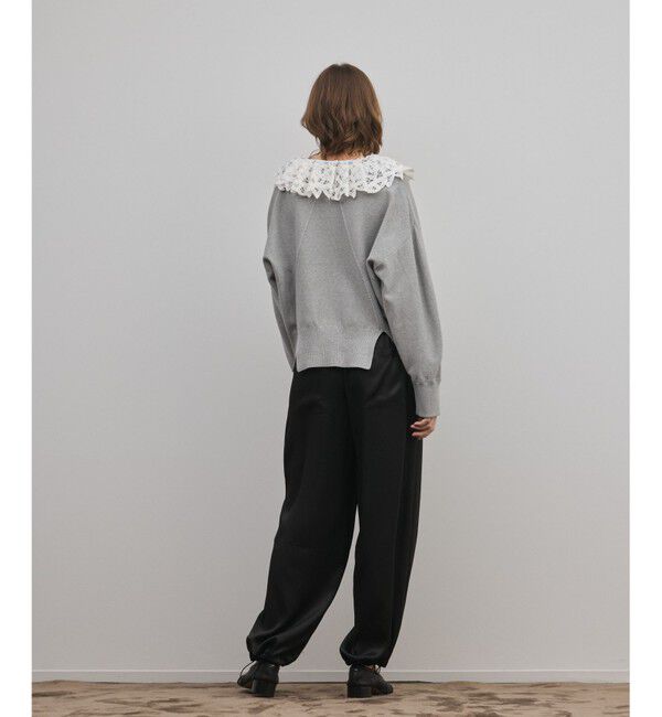 Diagram「レースカラーニットトップ」|ニット・セーター|