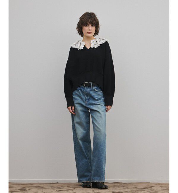 Diagram「レースカラーニットトップ」|ニット・セーター|