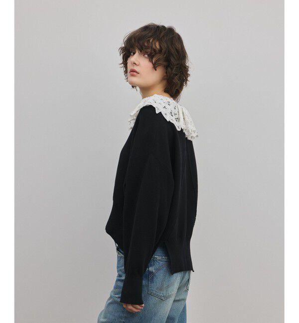 Diagram「レースカラーニットトップ」|ニット・セーター|