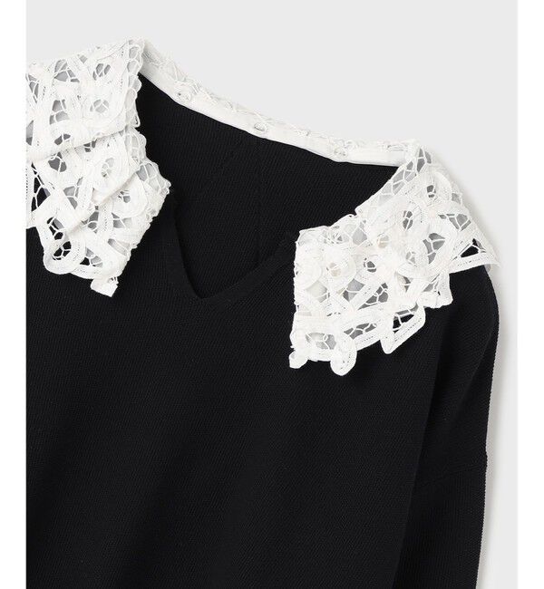 Diagram「レースカラーニットトップ」|ニット・セーター|