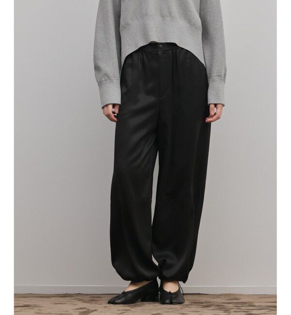 Diagram「マットサテンバレルパンツ」|その他|ブラック