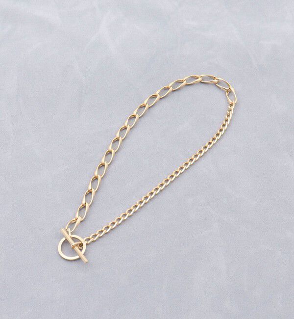 NOLLEY'S「【grace grace/グラスグラス】コンビチェーンネックレス(Big)」|ネックレス|