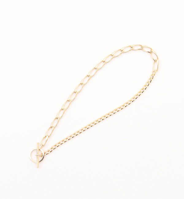 NOLLEY'S「【grace grace/グラスグラス】コンビチェーンネックレス(Big)」|ネックレス|