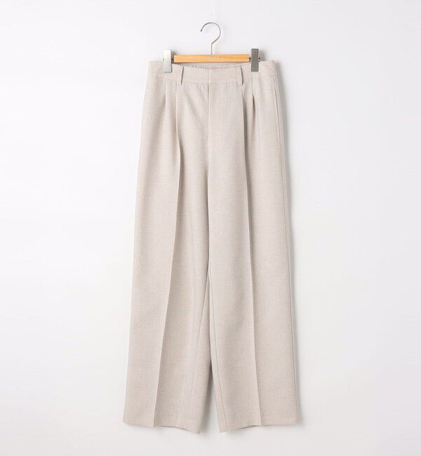 NOLLEY'S sophi「《セットアップ対応》ウォッシャブルスラブオックスタックワイドパンツ」|その他|