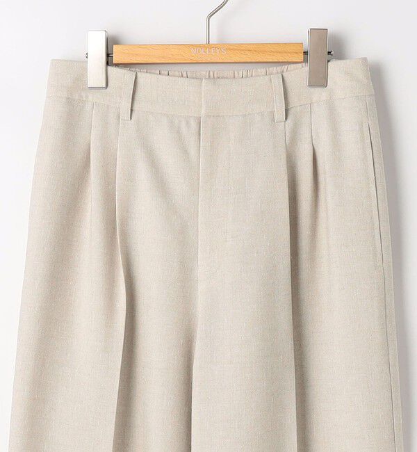NOLLEY'S sophi「《セットアップ対応》ウォッシャブルスラブオックスタックワイドパンツ」|その他|