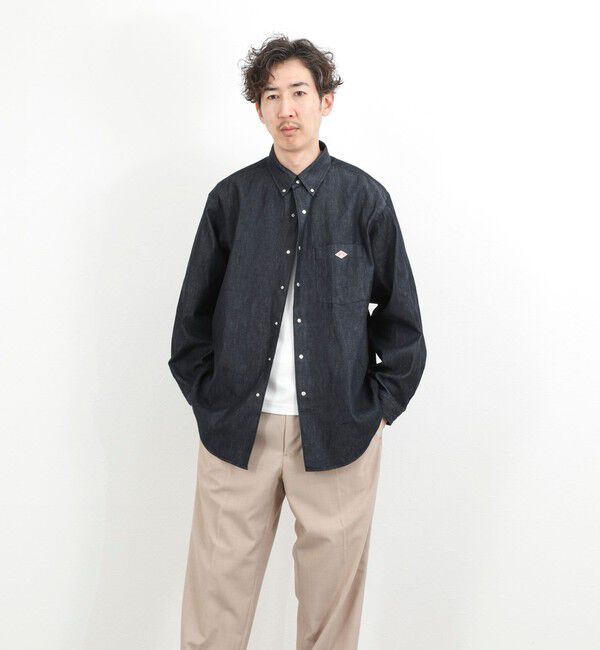 NOLLEY'S goodman「【DANTON/ダントン】DT-B0293DUG DOT BUTTON B.D. SHIRT LS 26SS」|シャツ・ブラウス|