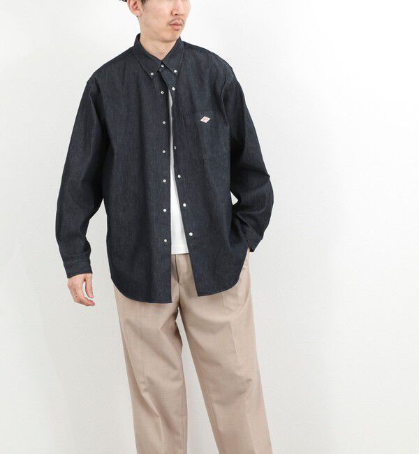 NOLLEY'S goodman「【DANTON/ダントン】DT-B0293DUG DOT BUTTON B.D. SHIRT LS 26SS」|シャツ・ブラウス|