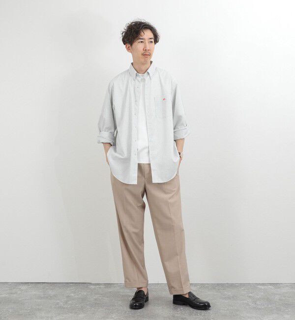 NOLLEY'S goodman「【DANTON/ダントン】DT-B0293POD DOT BUTTON B.D. SHIRT LS 26SS」|シャツ・ブラウス|