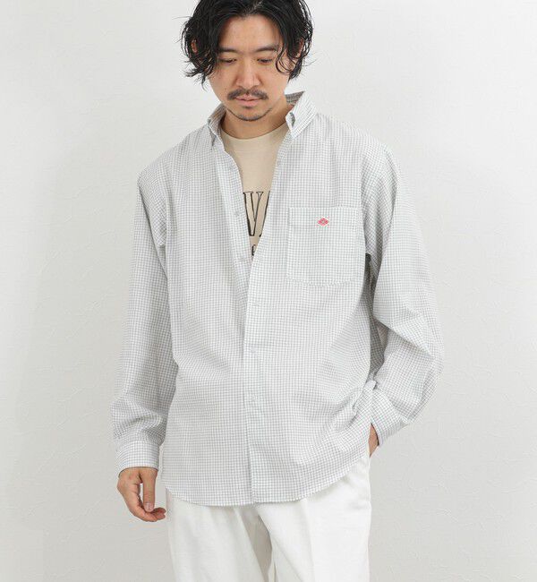 NOLLEY'S goodman「【DANTON/ダントン】DT-B0293POD DOT BUTTON B.D. SHIRT LS 26SS」|シャツ・ブラウス|