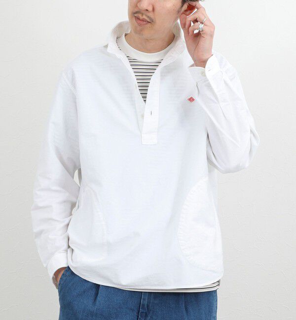 NOLLEY'S goodman「【DANTON/ダントン】DT-B0282SOX ROUND COLLAR P.O SHIRT LS 26SS」|シャツ・ブラウス|
