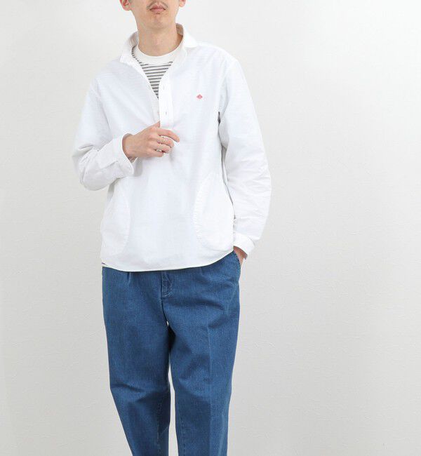 NOLLEY'S goodman「【DANTON/ダントン】DT-B0282SOX ROUND COLLAR P.O SHIRT LS 26SS」|シャツ・ブラウス|