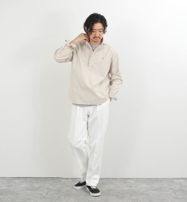 NOLLEY'S goodman「【DANTON/ダントン】DT-B0282SOX ROUND COLLAR P.O SHIRT LS 26SS」|シャツ・ブラウス|