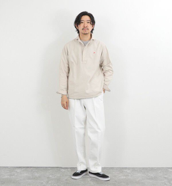 NOLLEY'S goodman「【DANTON/ダントン】DT-B0282SOX ROUND COLLAR P.O SHIRT LS 26SS」|シャツ・ブラウス|