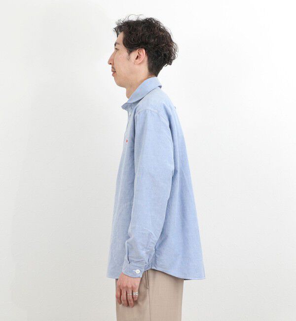 NOLLEY'S goodman「【DANTON/ダントン】DT-B0282SOX ROUND COLLAR P.O SHIRT LS 26SS」|シャツ・ブラウス|
