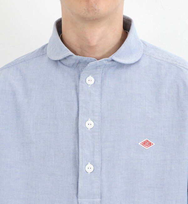 NOLLEY'S goodman「【DANTON/ダントン】DT-B0282SOX ROUND COLLAR P.O SHIRT LS 26SS」|シャツ・ブラウス|
